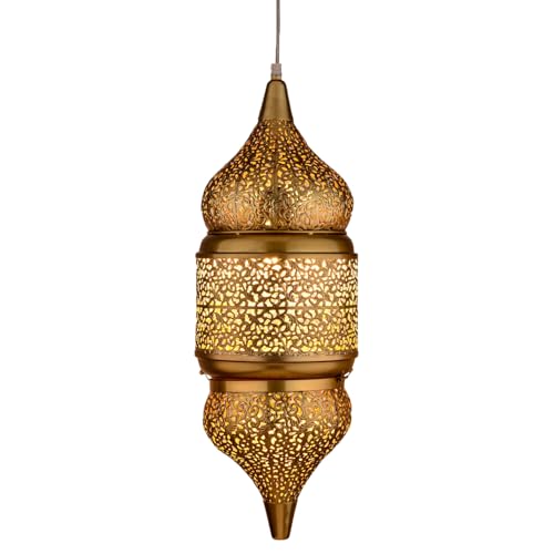 Marrakesch Orient & Mediterran Interior Orientalische Pendelleuchte Imano Gold 56cm | Handarbeit & Boho Deko Marrakesch Orient & Mediterran Interior Orientalische Pendelleuchte Imano Gold 56cm | Handarbeit & Boho Deko von Marrakesch Orient & Mediterran Interior