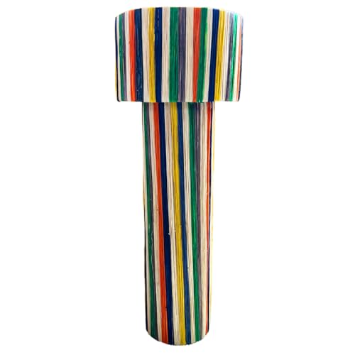 Marrakesch Stehlampe Standleuchte 110 cm groß aus Raffia bast | Boho 2 flammige Lampe als Wohnzimmer Schlafzimmer oder Kinderzimmer Deko | Natürliche Stehleuchte Waya Bunt E27 Fassung Marrakesch Stehlampe Standleuchte 110 cm groß aus Raffia bast | Boho 2 flammige Lampe als Wohnzimmer Schlafzimmer oder Kinderzimmer Deko | Natürliche Stehleuchte Waya Bunt E27 Fassung von Marrakesch Orient & Mediterran Interior