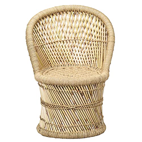 Marrakesch Stuhl Gartenstuhl aus Bambus Aleja ø 42 cm | Ideal im Garten Terrasse und Balkon von Marrakesch Orient & Mediterran Interior