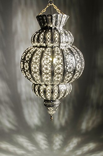 Marrakesch Orient & Mediterran Interior Pendelleuchte Silber Harem 45cm von Marrakesch Orient & Mediterran Interior