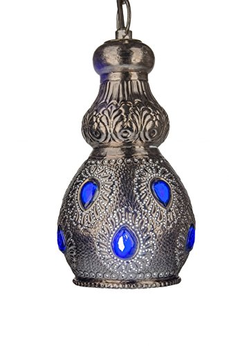 Orientalische Marokkanische Arabische Metall Deckenlampe Hängeleuchte Lampe Leuchte Aissata - 27cm von Marrakesch Orient & Mediterran Interior