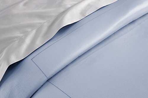 Marriott Hemstitch Bettdeckenbezug Hotel 100% Ägyptischer Baumwollsatin -Fadenzahl 120 - Blau - King - 270 x 240 cm Marriott Hemstitch Bettdeckenbezug Hotel 100% Ägyptischer Baumwollsatin -Fadenzahl 120 - Blau - King - 270 x 240 cm von Marriott