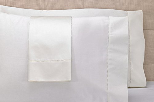 Marriott Hemstitch Kissenhülle Hotel 100% Ägyptischer Baumwollsatin - Fadenzahl 120 - Paar - Elfenbein - King - 51 x 91 cm Marriott Hemstitch Kissenhülle Hotel 100% Ägyptischer Baumwollsatin - Fadenzahl 120 - Paar - Elfenbein - King - 51 x 91 cm von Marriott
