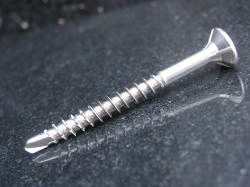 OLKIEQZ 200 Stück Torx Edelstahl A2 Senkkopf Spanplattenschrauben mit Bohrspitze Ø 4,0 x 40 mm TX20 von Marrzuplex
