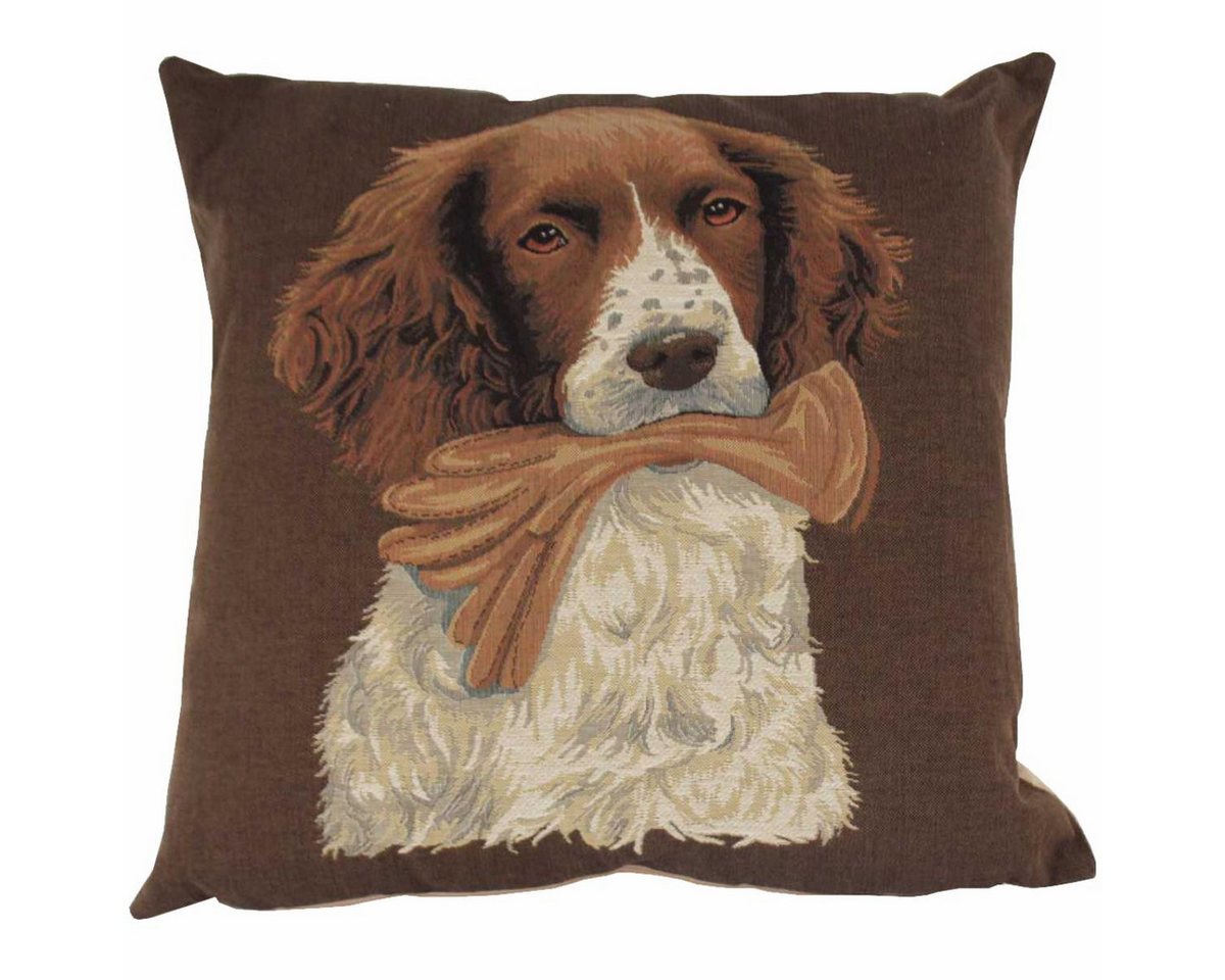 Mars & More Dekokissen Mars & More Gobelin Kissen English Springer Spaniel ca. 45x45cm von Mars & More