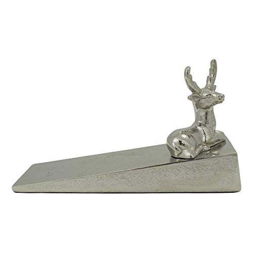 Türstopper Hirsch Silber L21cm Mars&More Türkeil Aluminium L21cm von Mars & More