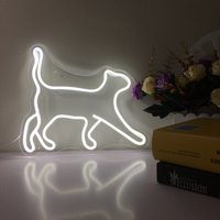 Benutzerdefinierte Leuchtreklame Tier Katze Kleine Tischplatte Nachtlicht Schlafzimmer Neonschild Wanddekor Niedliches Mini-Neonschild von MarsDecor