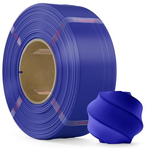 MarsWork PLA Filament 1.75mm, 1kg Refill-Filament Kompatibel mit Bambu Lab Wiederverwendbare Spulen, Bessere Leistung als PLA Plus, 3D Drucker Filament Maßgenauigkeit +/- 0.02mm, Dunkel Blau MarsWork PLA Filament 1.75mm, 1kg Refill-Filament Kompatibel mit Bambu Lab Wiederverwendbare Spulen, Bessere Leistung als PLA Plus, 3D Drucker Filament Maßgenauigkeit +/- 0.02mm, Dunkel Blau von MarsWork