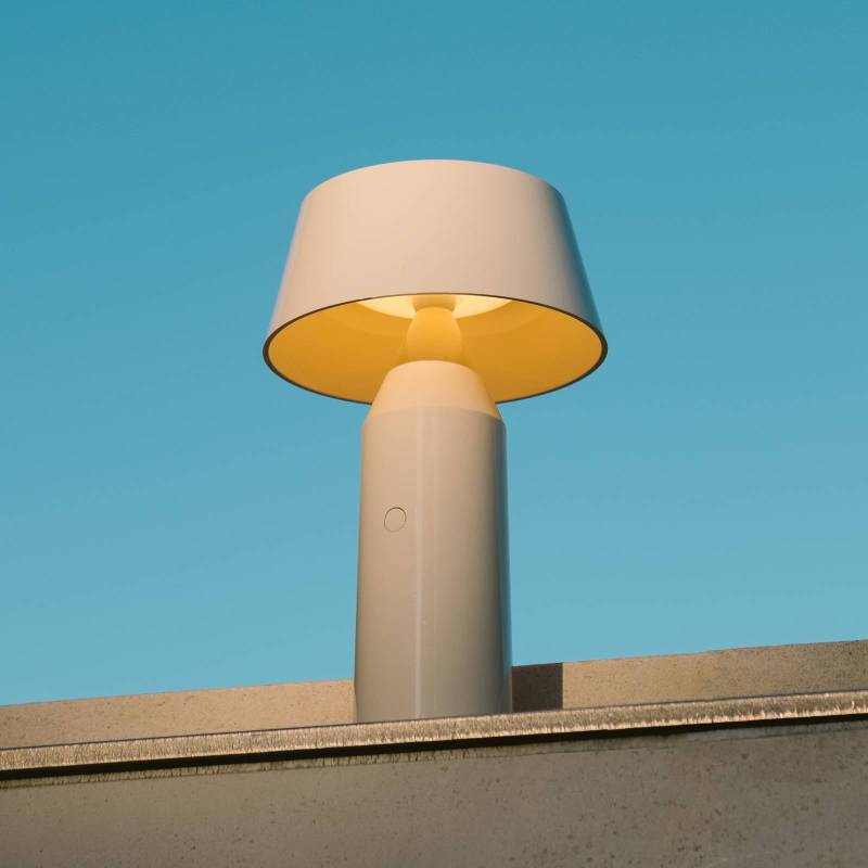 MARSET Bicoca LED-Akku-Tischleuchte perlweiß von MARSET