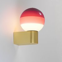 Marset Dipping Light A1-13 LED Wandleuchte Schirm: bordeaux von Marset