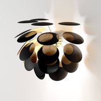 Marset Discocó A Wandleuchte schwarz / Gold von Marset