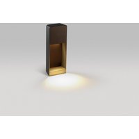 Marset Lab B 35 LED Stehleuchte grafitgrau / braun von Marset