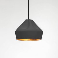 Marset Pleat Box 24 LED Pendelleuchte schwarz / Gold von Marset