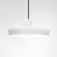Marset Pleat Box 36 LED Pendelleuchte weiß / weiß von Marset