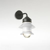 Marset Santorini A Fixed Stem Wandleuchte Schirme: weiß von Marset