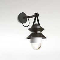 Marset Santorini Wandleuchte mit Wandhaken und Anschluss IP65 Schirme: grau Marset Santorini Wandleuchte mit Wandhaken und Anschluss IP65 Schirme: grau von Marset