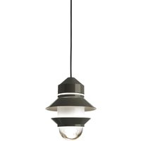 marset - Santorini Pendelleuchte Outdoor, Ø 21 cm, grau von Marset