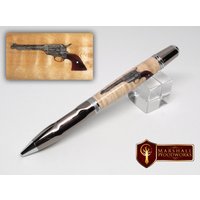 Handgefertigte.45 Cal Revolver Holz Pen von MarshallWoodworks