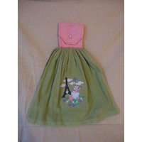 Pudel Handtuch, Besticktes Küchentuch, Handtuch von Marshaslilcraftpatch