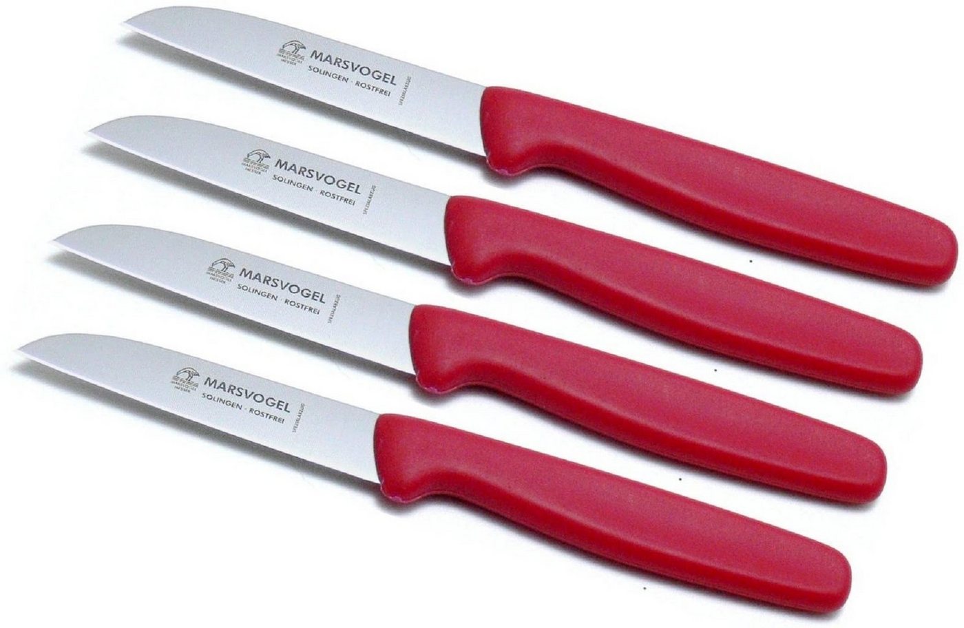 Marsvogel Schälmesser Schälmesser 3" gerade Klinge Griffe PP Kunststoff rot Küchenmesser Marsvogel Schälmesser Schälmesser 3" gerade Klinge Griffe PP Kunststoff rot Küchenmesser von Marsvogel