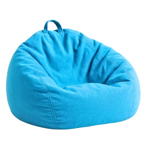 MartHome Sitzsack Sessel Classic Sako für Erwachsene & Kinder – Indoor Sitzsack mit EPS-Perlen Füllung Innensack & Tragegriff, waschbarer Bezug, Lounge Sitzkissen XL 110/90 Türkis B03 von MartHome