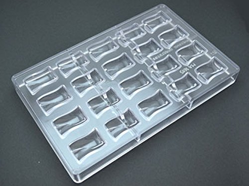 Martellato 20 Teil Polycarbonat Pralinenform, Polycarbonat, durchsichtig, 38 x 25 x 12 mm Martellato 20 Teil Polycarbonat Pralinenform, Polycarbonat, durchsichtig, 38 x 25 x 12 mm von Martellato
