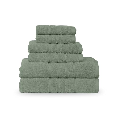 Martex 6-teiliges Handtuch-Set - Ultimate Performance - 100% Baumwolle - 2 Badetücher - 2 Handtücher - 2 Waschlappen - vielseitig einsetzbar - fusselarm - superweich & saugfähig Bad-Set - Pflegeleicht von Martex