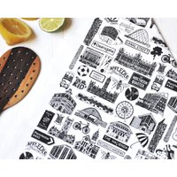 Jersey Geschirrtuch, Stoff von MarthaMitchellDesign