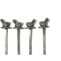 Hasen-stäbchen. Kaninchen. Swizzle-stick. Rührstäbchen.barware. Cocktail Accessories.gift Ware. Cocktails Keine Weihnachtsgarantie von MarthaRotten