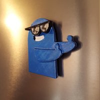 Bloo Magnet von MartianManufacturing