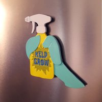 Kelp Grow Magnet | Schwammbob von MartianManufacturing