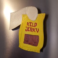 Kelp Jerky Magnet | Spongebob von MartianManufacturing