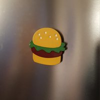 Krabby Patty Magnet von MartianManufacturing