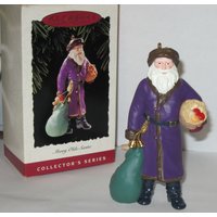 1995 Stempel Andenken Weihnachten Ornament Merry Olde Santa Claus Mint in Original Box Vintage von MartiesTreasuresII