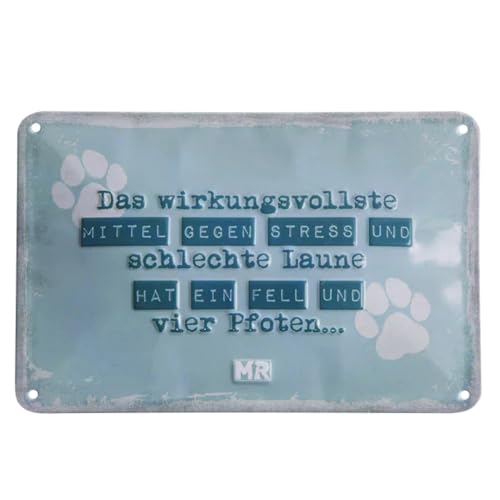 Martin Rütter – Blechschild mit Spruch für Hundehalter 13x20 cm – Lustige Hunde Schilder mit charmantem Spruch – Metall Schild Hund – Geschenk für Hundeliebhaber ideal als Deko für Wand & Zuhause Martin Rütter – Blechschild mit Spruch für Hundehalter 13x20 cm – Lustige Hunde Schilder mit charmantem Spruch – Metall Schild Hund – Geschenk für Hundeliebhaber ideal als Deko für Wand & Zuhause von Martin Rütter