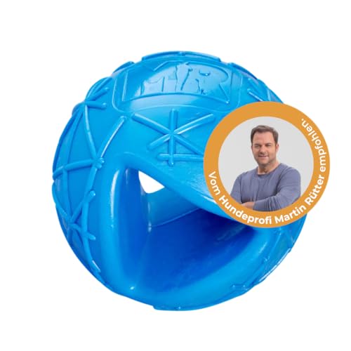 Martin Rütter Hundeball „Moby“ Blau – robuster Spielball für Hunde, befüllbar, aus 100% Naturmaterial, unvorhersehbar hüpfend, fördert Bewegung und geistige Auslastung Martin Rütter Hundeball „Moby“ Blau – robuster Spielball für Hunde, befüllbar, aus 100% Naturmaterial, unvorhersehbar hüpfend, fördert Bewegung und geistige Auslastung von Martin Rütter