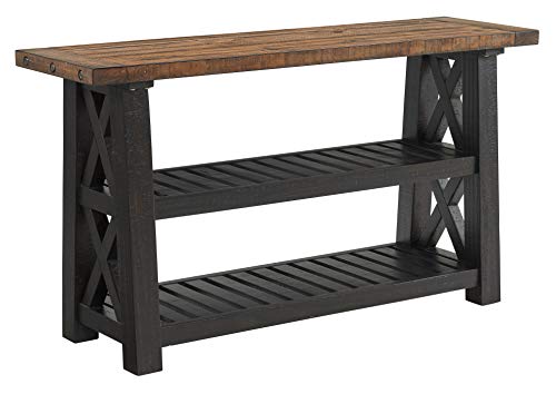 Martin Svensson Home, Sofa Konsolentisch, schwarz gebeizt und natur von Martin Svensson Home