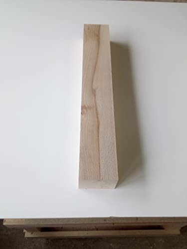 1 Kantholz Drechselholz Kernbuche massiv. 8x5cm stark.Hobelware, verschiedene Längen, Sondermaßs. (35cm lang) von Martin Weddeling