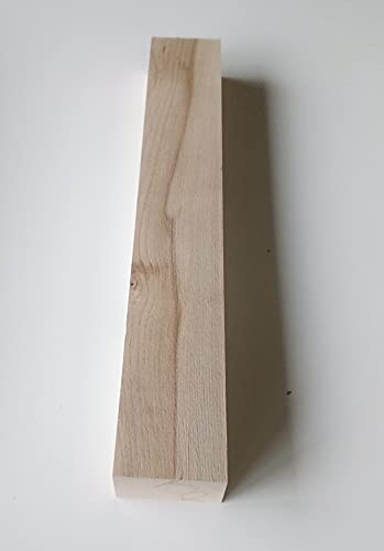 1 Kantholz Drechselholz Kernbuche massiv. 8x5cm stark.Hobelware, verschiedene Längen, Sondermaßs. (50cm lang) von Martin Weddeling