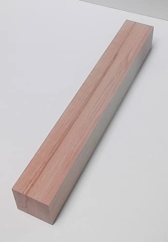 1 Kantholz Kernbuche massiv. Holzleisten Pfosten Holzriegel 4x4cm stark, verschiedene Längen. (150cm lang) von Martin Weddeling