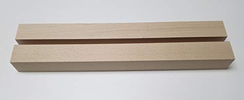1 Kantholz Tischfuss 6x6cm stark. Riegel Bastellholz Drechselholz Fichte/Tanne massiv. Sondermaße. (65cm lang) von Martin Weddeling