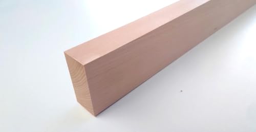 1 Stück 29mm starke Holzleisten Kanthölzer Buche massiv. 40mm breit. Sondermaße . (29x40x1600mm lang.) von Martin Weddeling