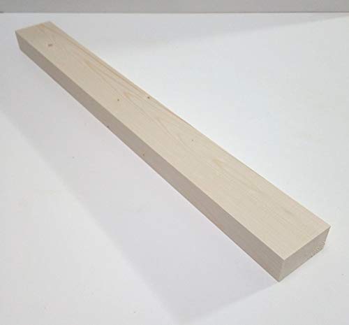 1 Stück 3cm starke Holzleisten Kanthölzer Bretter Fichte/Tanne massiv. 4cm breit. Sondermaße (3x4x15cm lang.) von Martin Weddeling