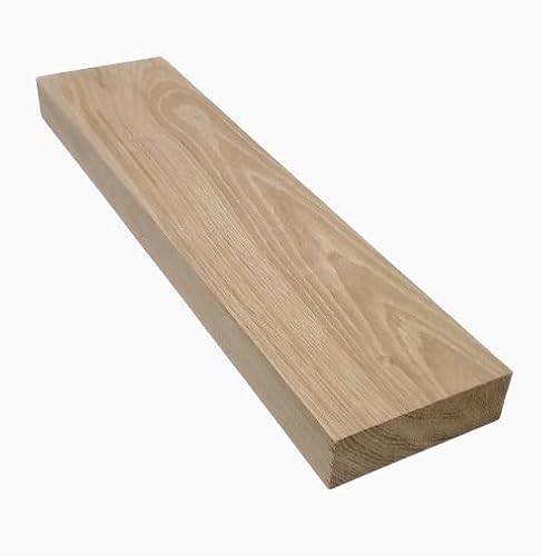 1 Stück 4cm starke Holzriegel Eiche massiv 10cm breit. Leisten Bretter. Sondermaße auf Anfrage. (80cm lang) von Martin Weddeling
