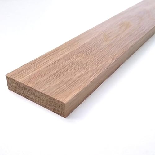 2 Leisten 80mm breit, Schlagleisten Eiche massiv. Holzleisten Kanthölzer Holzriegel. 12mm stark. (10cm lang) von Martin Weddeling