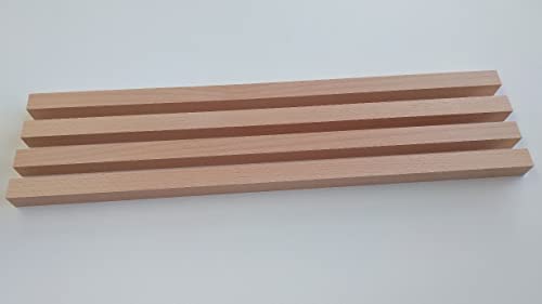 4 Holzleisten Kanthölzer Buche massiv. 2x2x50cm lang, Sondermaße. 4 Holzleisten Kanthölzer Buche massiv. 2x2x50cm lang, Sondermaße. von Martin Weddeling