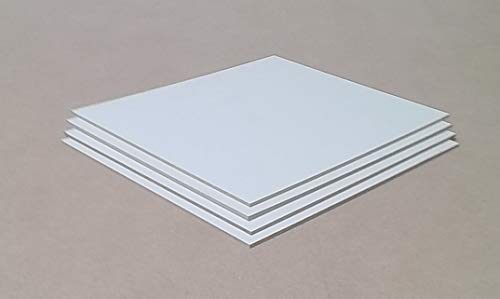 5mm starke MDF Platten weiß,Holzplatten, Abdeckplatten, Verpackungsplatten. Sondermaße auf Anfrage. (40x60cm) von Martin Weddeling