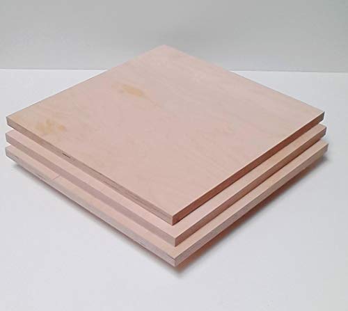 6,5mm starke Sperrholzplatten Multiplexplatten Holzplatten Tischplatten. Zuschnitt auf Maß. Sondermaße ! (50x60cm.) von Martin Weddeling