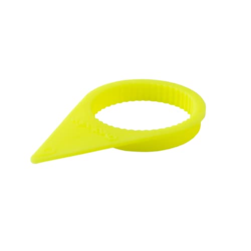 Martin Ritzel und Getriebe – 100 Stück Checkpoint Radmutter-Indikator – Gelb 33 mm (CPY33) von Martin