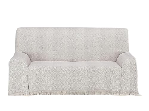 Foulard Mult. Violett, 230 x 260 cm, Braun von Martina Home